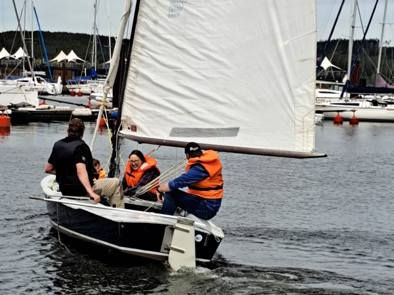 Schnuppersegeln am Brombachsee 